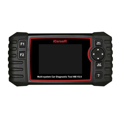 iCarsoft MB V3.0 professionelles und leistungsstarkes Universal Diagnosegerät für Mercedes/Sprinter/Smart Fahrzeuge mit 10 cm TFT- Farbbildschirm, OBDII Funktionen, CANBUS