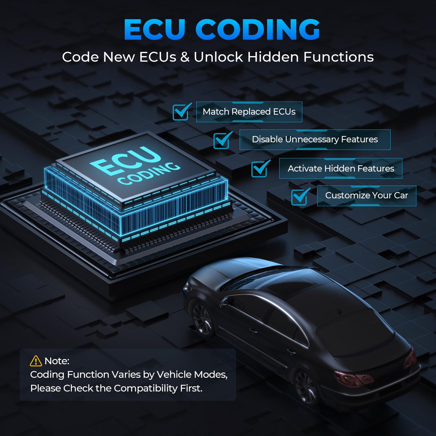 TOPDON OBD2 Diagnosegerät ArtiDiag900BT, ECU-Codierung, 28+ Services für bidirektionales Scannen Aller Systeme, mit 2 Jahren Updates, OBD2 Scanner für alle Fahrzeuge mit AutoVIN FCA