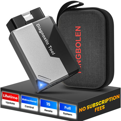 OBD2 Diagnosegerät Auto KINGBOLEN EDIAG Elite Alle System Scanner,Auto Auslesegerät mit 15 Resets und Aktiver Test, Diagnosegerät Bluetooth für iPhone & Android,FCA und Can FD,Lebenslange Updates.